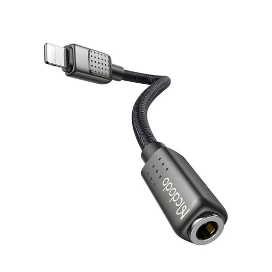 Adaptateur Audio Lightning - 3.5mm McDodo CA-5010, Noir