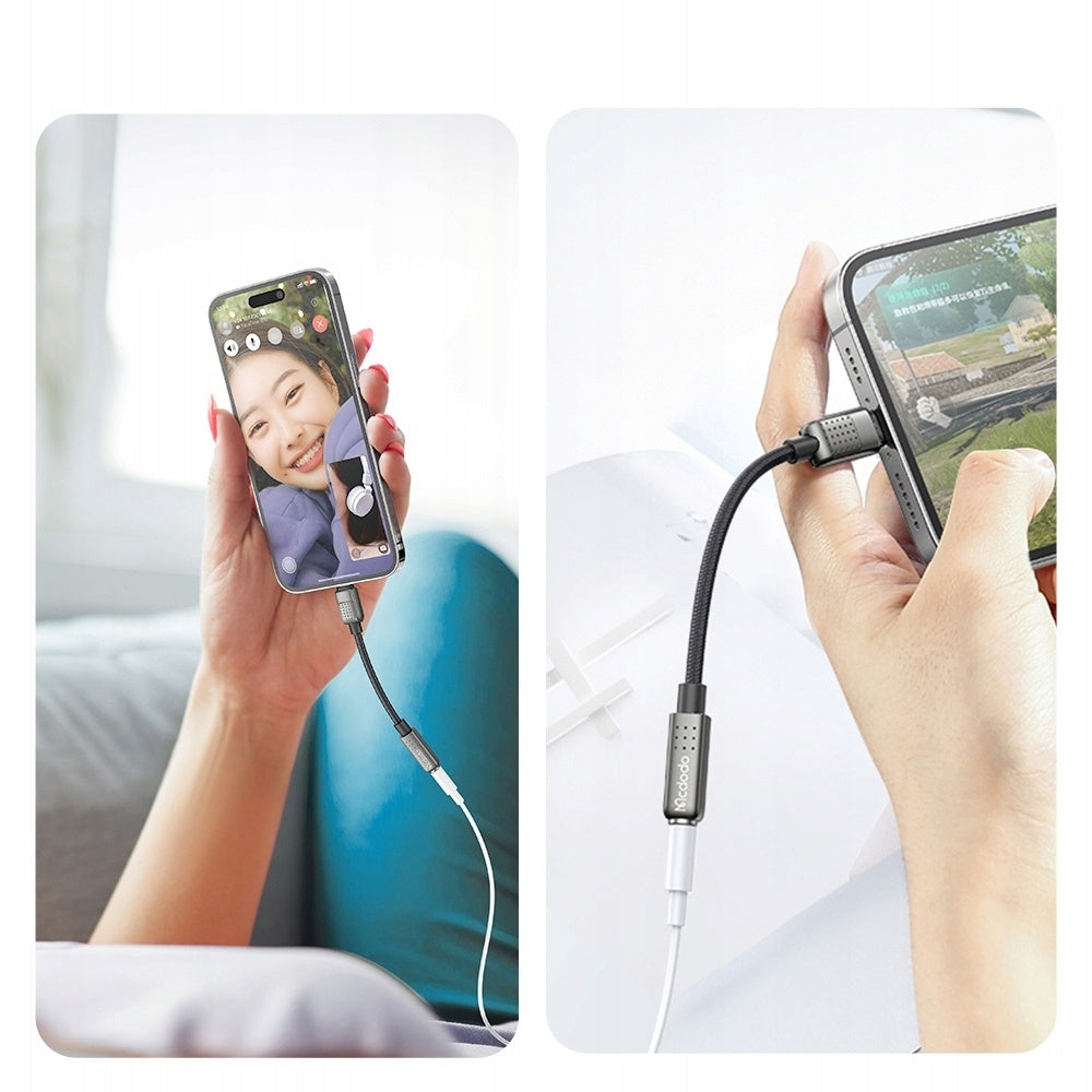 Lightning Audio Adapter - 3.5mm McDodo CA-5010, Black