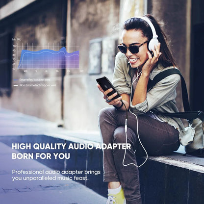 Adaptateur Audio Lightning - 3.5mm UGREEN US211 (30756), Noir