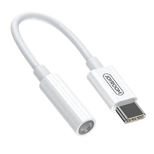 Audioadapter USB-C - 3,5mm Joyroom SH-C1, Weiß
