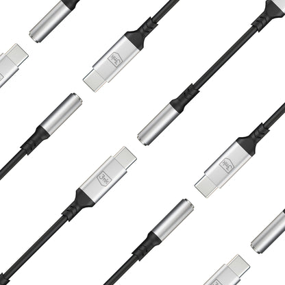 Adaptateur Audio USB-C - 3,5 mm 3MK, Argent