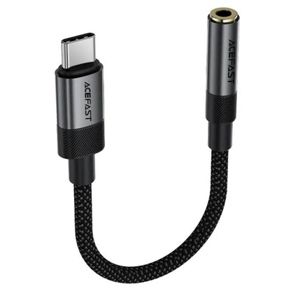 Adaptateur Audio USB-C - 3.5mm Acefast J12, Noir