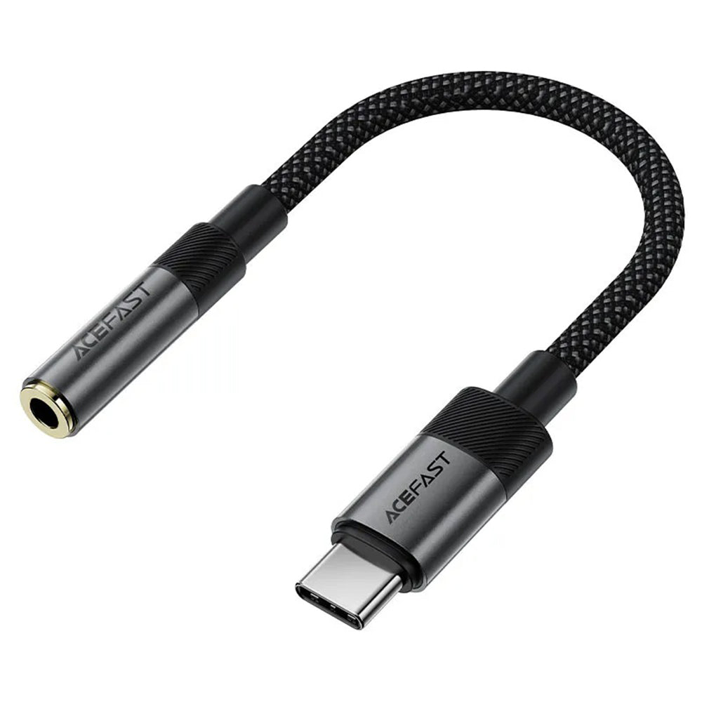 Adaptateur Audio USB-C - 3.5mm Acefast J12, Noir