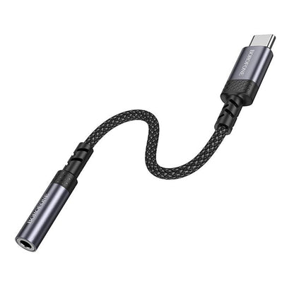 USB-C Audio Adapter - 3,5mm Borofone BV24, Grau
