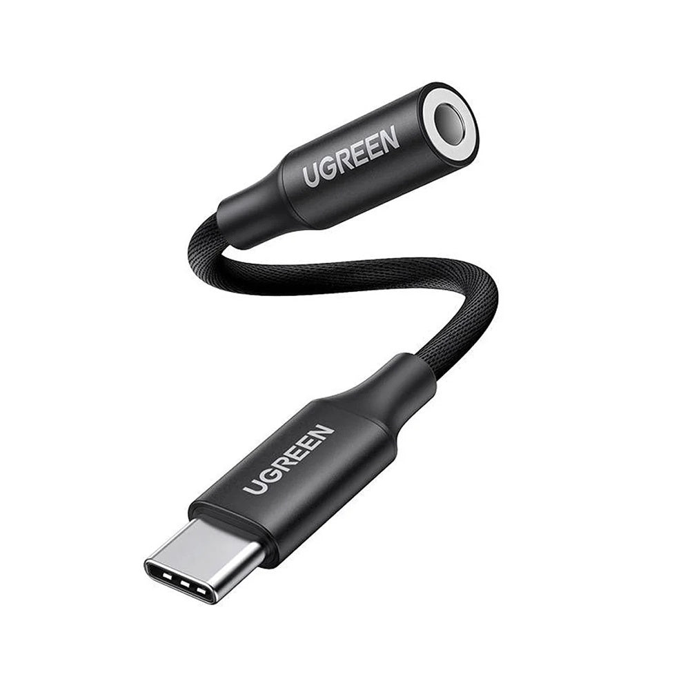 Adaptateur Audio USB-C - 3.5mm UGREEN AV161, Noir