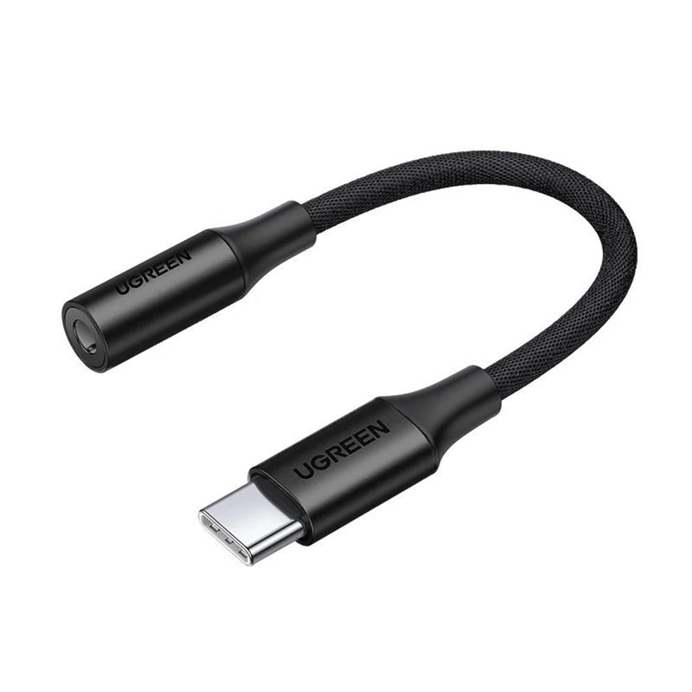 Adaptateur Audio USB-C - 3.5mm UGREEN AV161, Noir