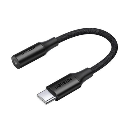 Adaptateur Audio USB-C - 3.5mm UGREEN AV161, Noir