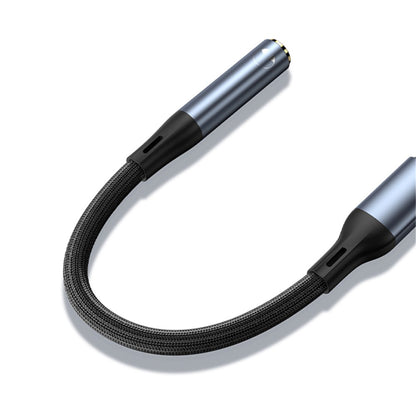 Audioadapter USB-C - 3.5mm Yesido YAU38, Schwarz