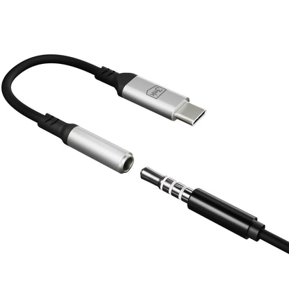 Adaptateur Audio USB-C - 3,5 mm 3MK, Argent