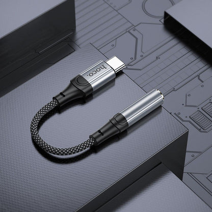Audioadapter USB-C - 3.5mm HOCO LS36, Grau