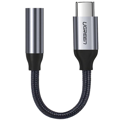 Adaptateur Audio USB-C - 3.5mm UGREEN AV142, Gris