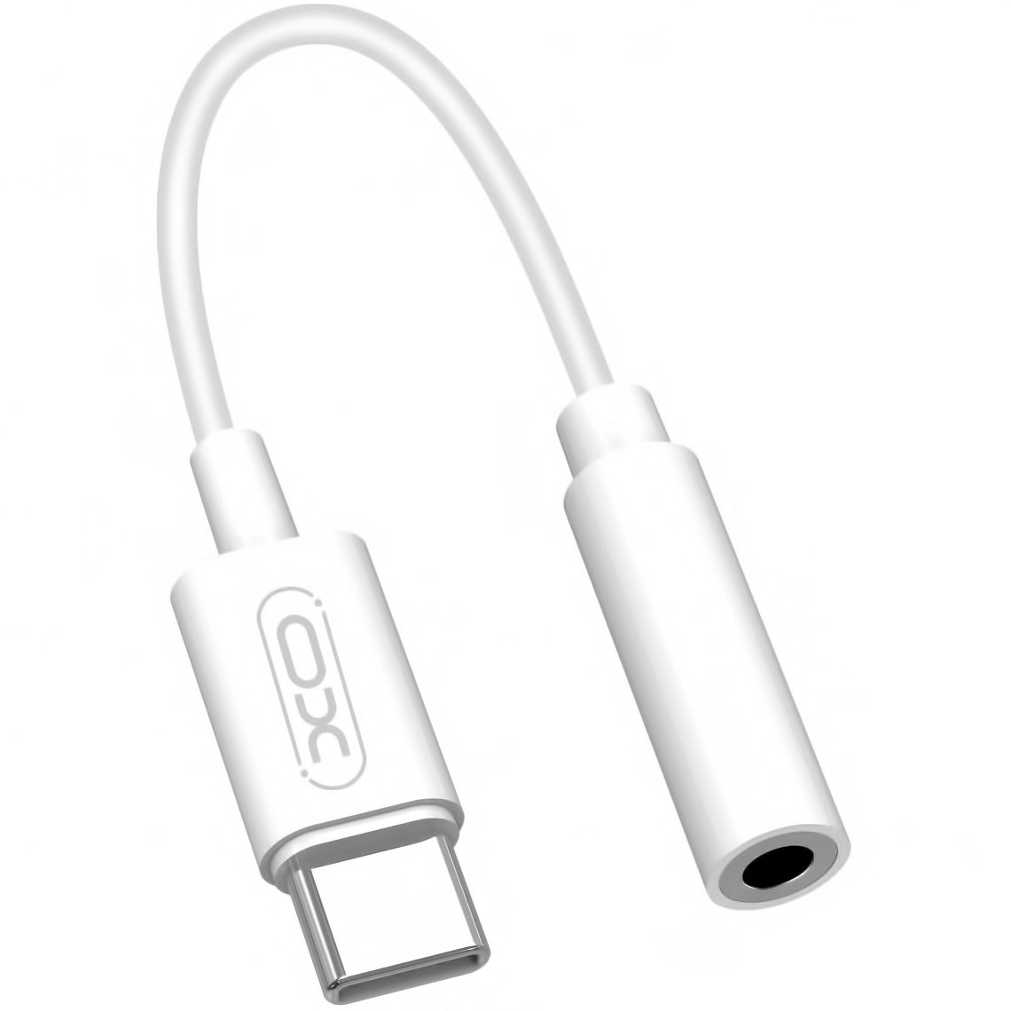 Adaptateur Audio USB-C - 3.5mm XO Design NB-R161, Blanc