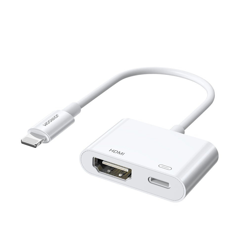 Lightning Audio and Video Adapter - HDMI / Lightning Joyroom S-H141, White