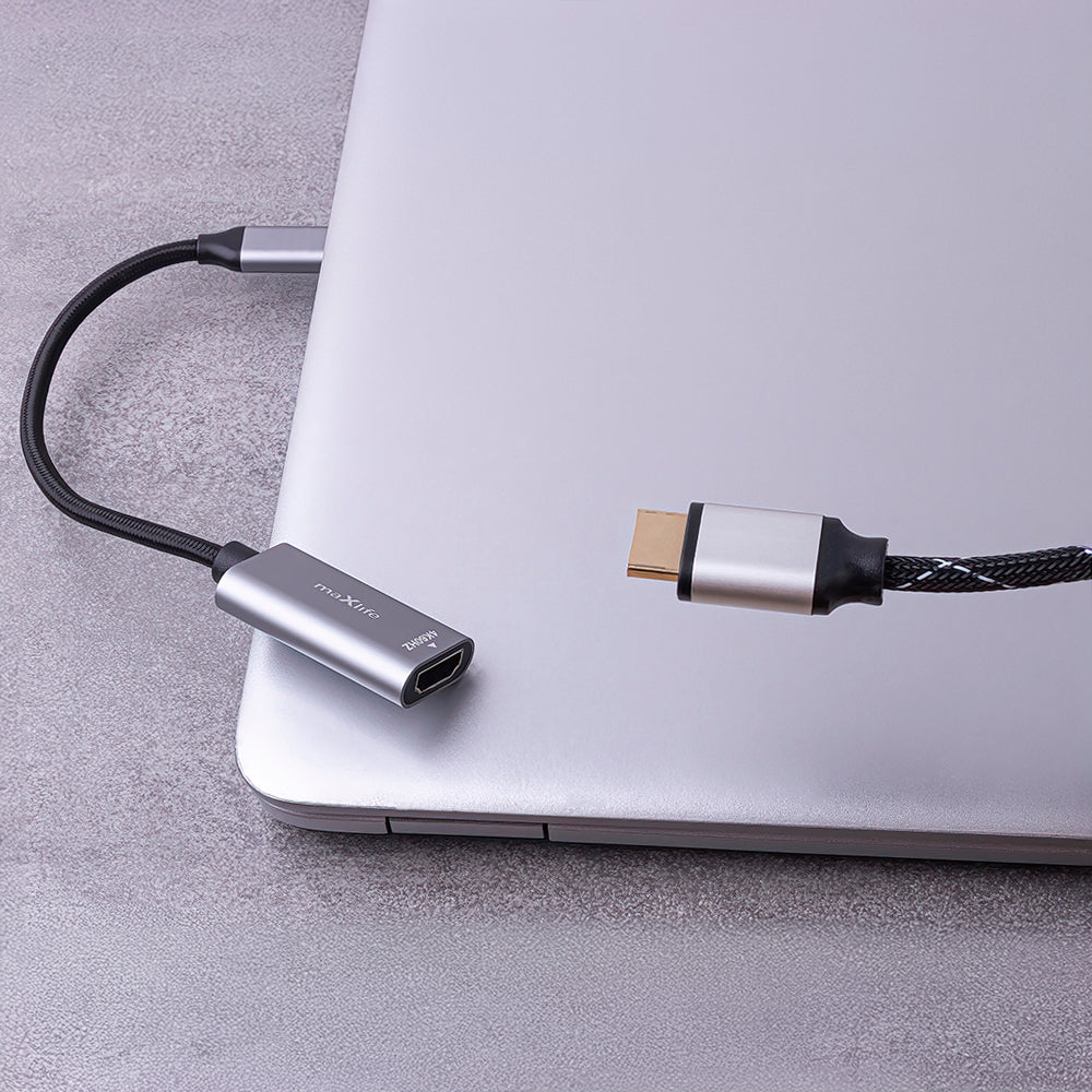 Audio- und Videoadapter USB-C - HDMI MaXlife MXHC-01, Grau