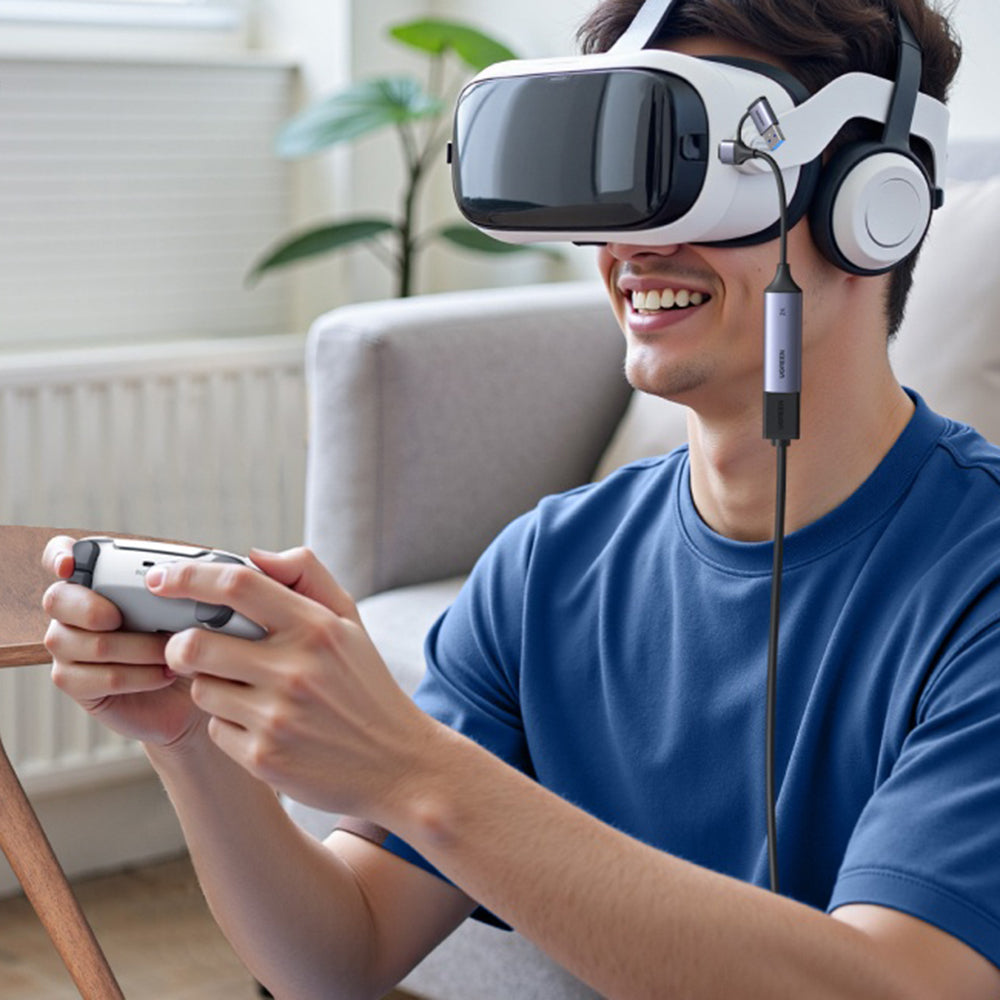 Adaptateur Audio et Vidéo USB-A / USB-C - HDMI UGREEN CM629 (15389), Gris