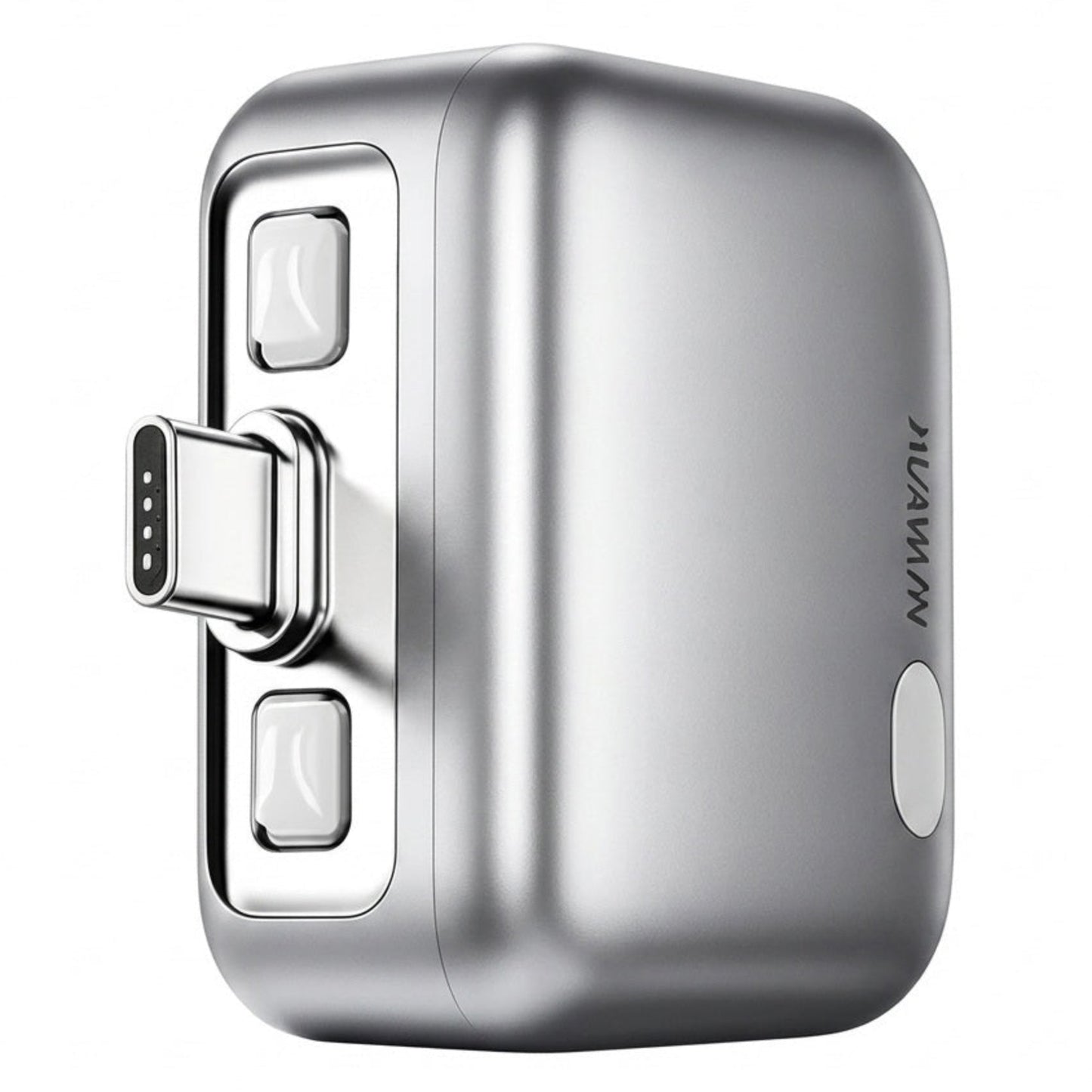 Adaptateur Auto Disconnect USB-C KUWAJIA KH-51 pour Alimentation avec Déconnexion Automatique et Protection de Batterie, Argenté