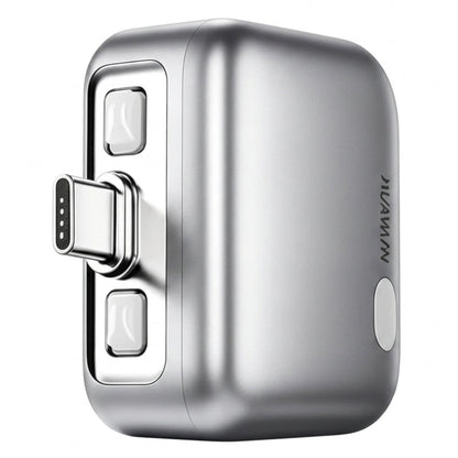 Adaptateur Auto Disconnect USB-C KUWAJIA KH-51 pour Alimentation avec Déconnexion Automatique et Protection de Batterie, Argenté