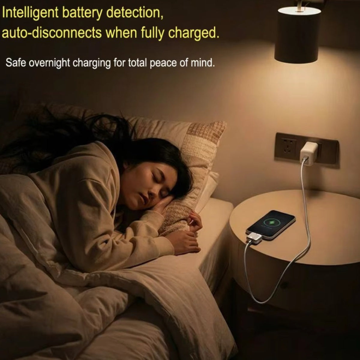 Adaptateur Auto Disconnect USB-C KUWAJIA KH-51 pour Alimentation avec Déconnexion Automatique et Protection de Batterie, Argenté