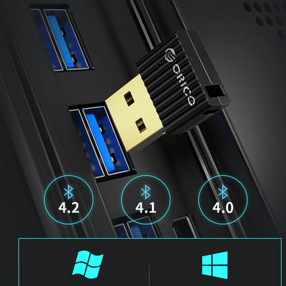 Orico USB Bluetooth Adapter BTA-53, Schwarz
