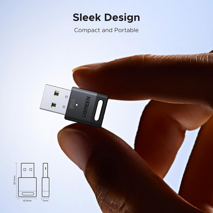 Bluetooth USB Adapter UGREEN CM748 (75073), Schwarz