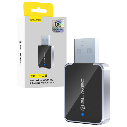 Adaptateur Carplay / Android Auto sans fil Blavec BCP-02 pour Apple iPhone / séries Android