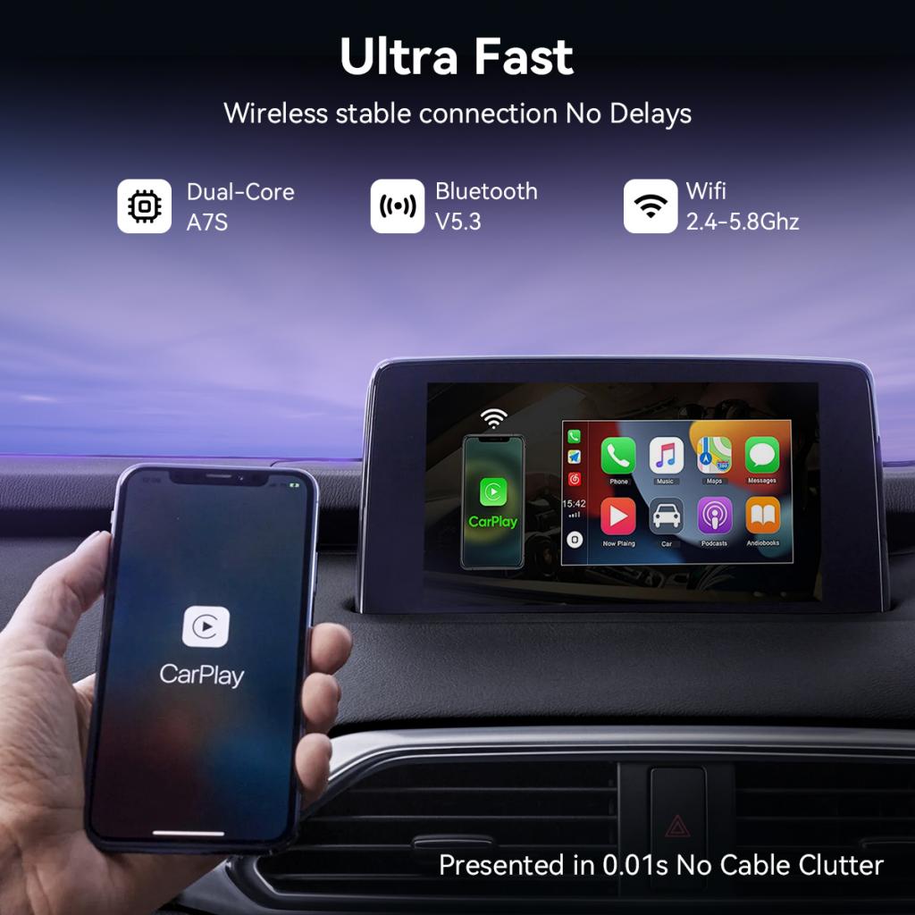 Adaptateur Carplay sans fil XO Design CZ016 pour Apple iPhone Series