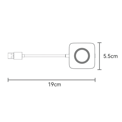Wireless Carplay Adapter Yesido KM23 für Apple iPhone Serie