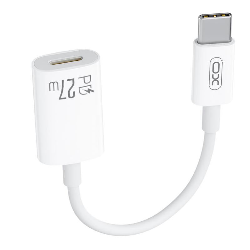 Adaptateur de Données et de Charge USB-C - Lightning XO Design NB-R268A, Blanc