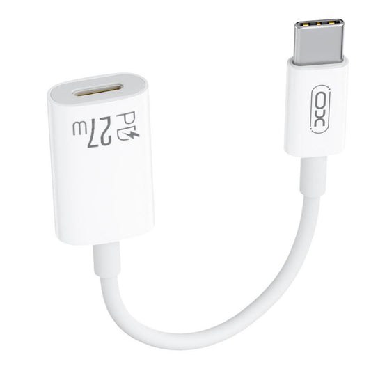 Adaptateur de Données et de Charge USB-C - Lightning XO Design NB-R268A, Blanc