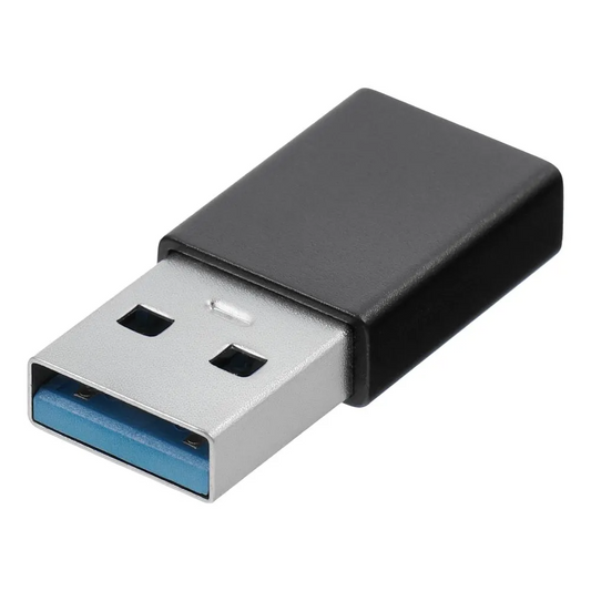 Adaptateur de Données et de Charge USB-C - USB-A Blue Star, Noir