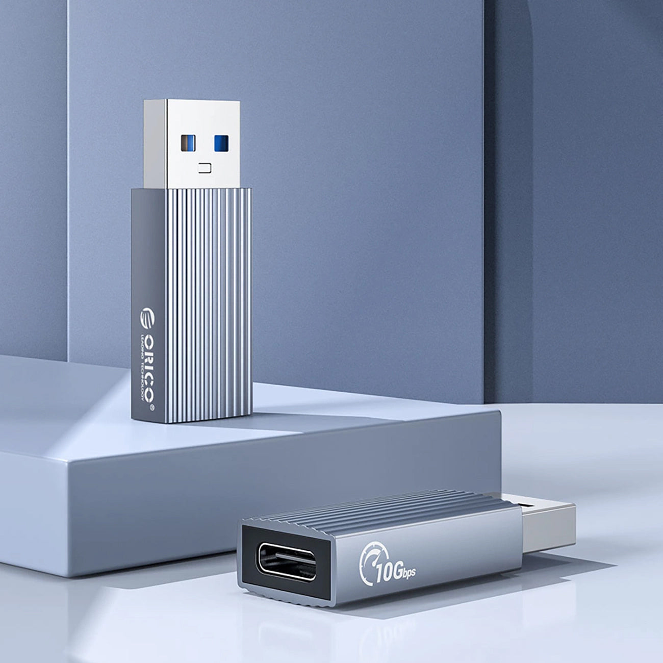 Daten- und Ladeadapter USB-C - USB-A Orico AH-AC10, Grau