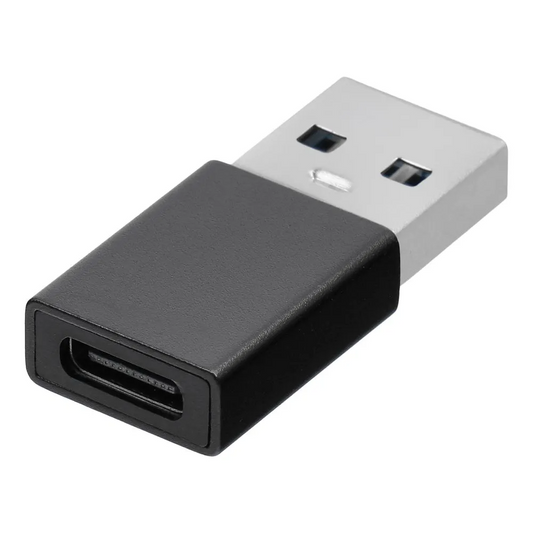 Adaptateur de Données et de Charge USB-C - USB-A Blue Star, Noir