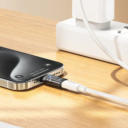 Adaptateur de données et de charge Lightning - USB-C HOCO UA36D, Noir