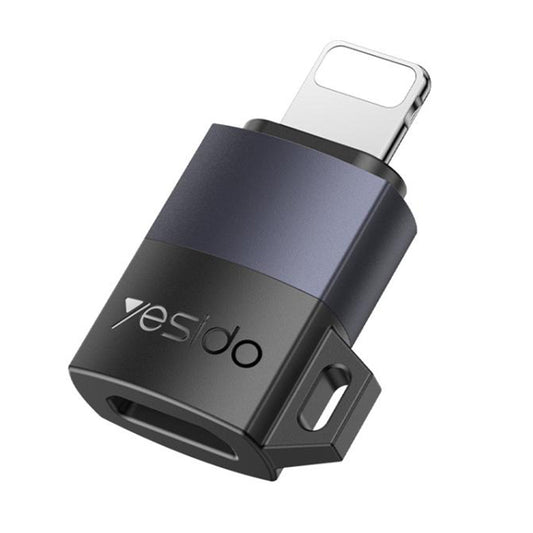Daten- und Ladeadapter microUSB - Lightning Yesido GS30, Grau