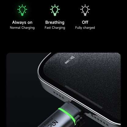 USB-C to Lightning McDodo OT-2590 Power Off Adapter, Black