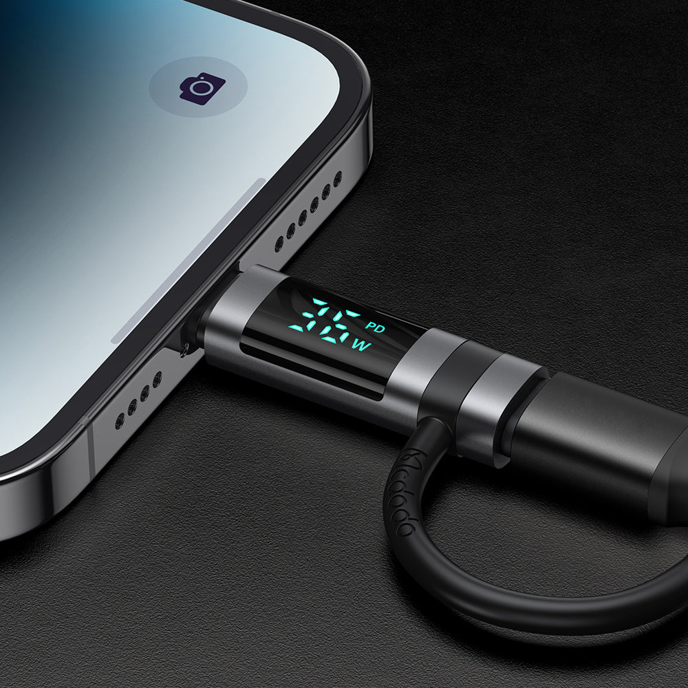 USB-C to Lightning McDodo OT-2610 Pigeon Display Adapter, Black