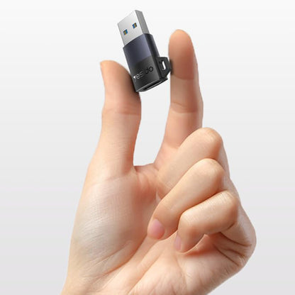 USB-C to USB-A Data and Charging Adapter Yesido GS34, Gray