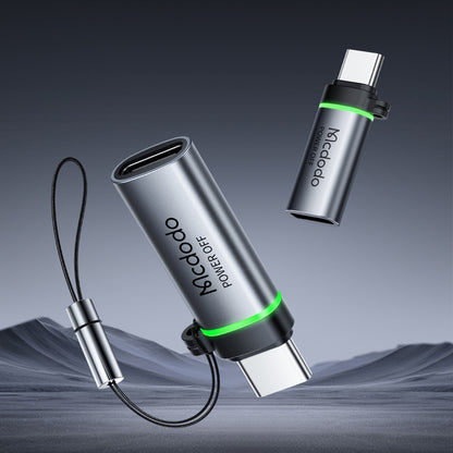 USB-C Daten- und Ladeadapter - USB-C McDodo OT-2450 Power Off, Schwarz