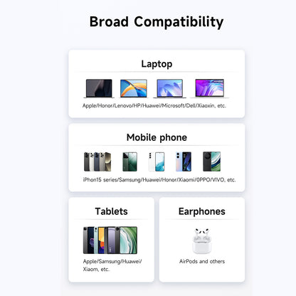 USB-C Daten- und Ladeadapter - USB-C McDodo OT-2450 Power Off, Schwarz