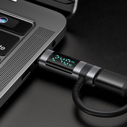 USB-C Daten- und Ladeadapter - USB-C McDodo OT-2620 Pigeon Display, Schwarz