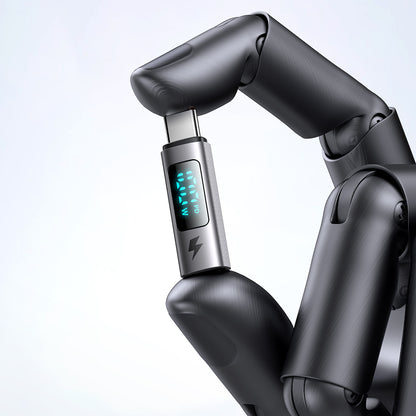 USB-C Daten- und Ladeadapter - USB-C McDodo OT-6090 Wales Display, Schwarz