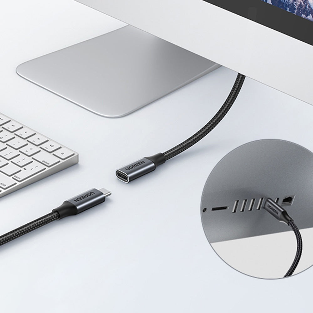 Rallonge USB-C UGREEN US372 (45191), 1m, Noir