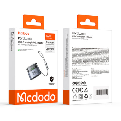 USB-C Charging Adapter - MagSafe 3 McDodo OT-8850, Black