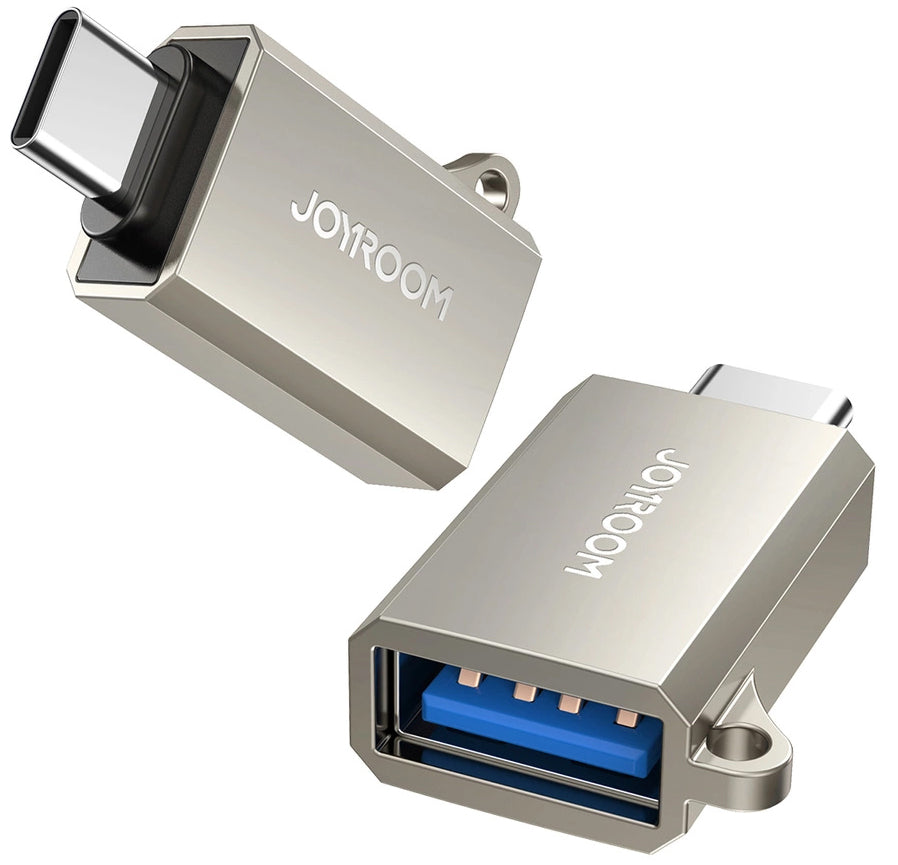 OTG Adapter USB-C - USB-A Joyroom S-H151, Silber