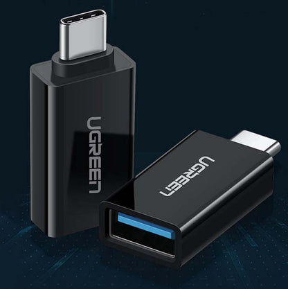 OTG Adapter USB-C - USB-A UGREEN US173, Schwarz