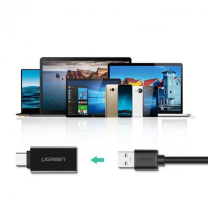 OTG Adapter USB-C - USB-A UGREEN US173, Schwarz