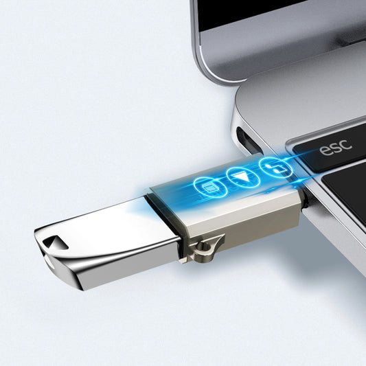 OTG Adapter USB-C - USB-A Joyroom S-H151, Silber
