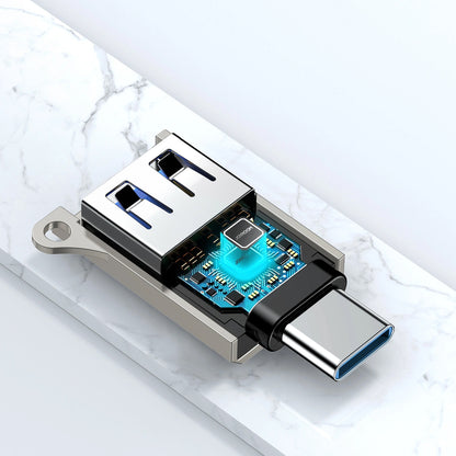 OTG Adapter USB-C - USB-A Joyroom S-H151, Silber