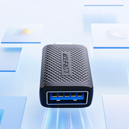 OTG USB-C to USB-A Acefast J1 Adapter, Black