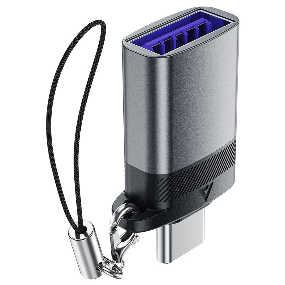 OTG Adapter USB-C - USB-A Acefast J7, Grau